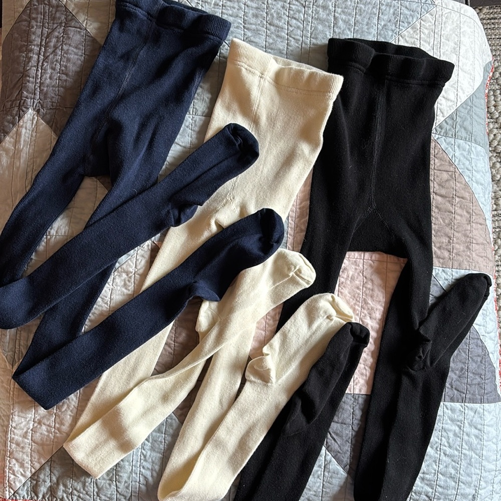 Hanna Andersson girls tights